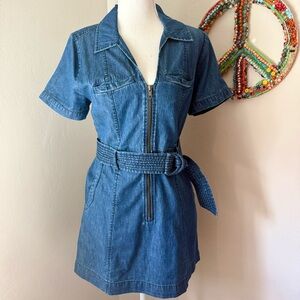 Shore Blue Denim Dress XS